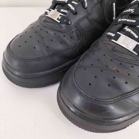 シュプリーム Supreme Air Force 1 Low Black メンズ JPN:24.5