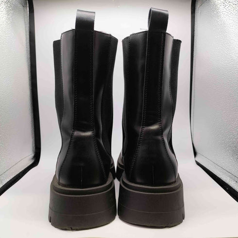 ザラ ZARA 厚底 チャンキーソール サイドゴア フェイクレザー ブーツ メンズ EUR:43