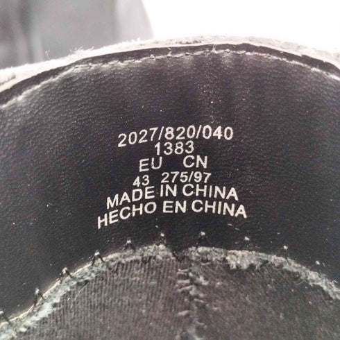ザラ ZARA 厚底 チャンキーソール サイドゴア フェイクレザー ブーツ メンズ EUR:43