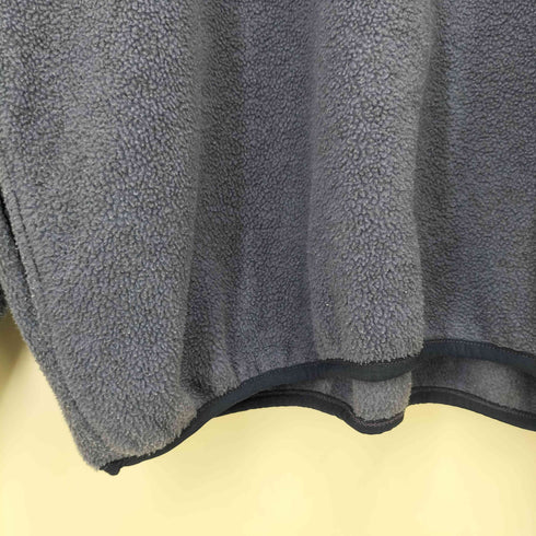 エルエルビーン L.L.Bean 80-90S 筆記体ロゴ 刺繍ハーフスナップ フリース ジャケット スナップT メンズ