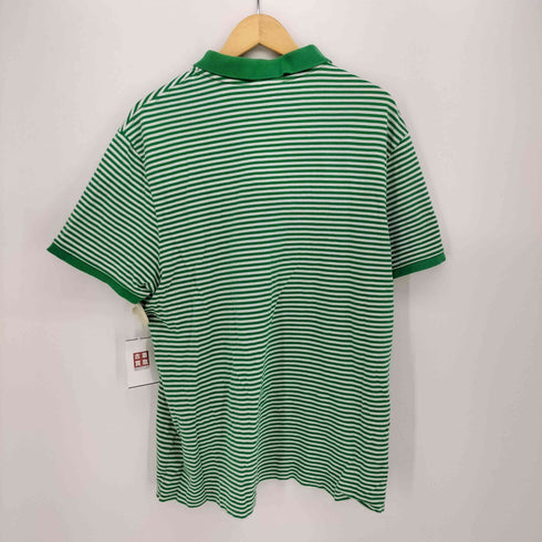 ラコステ LACOSTE REGULAR FIT ボーダー 半袖ポロシャツ メンズ 8