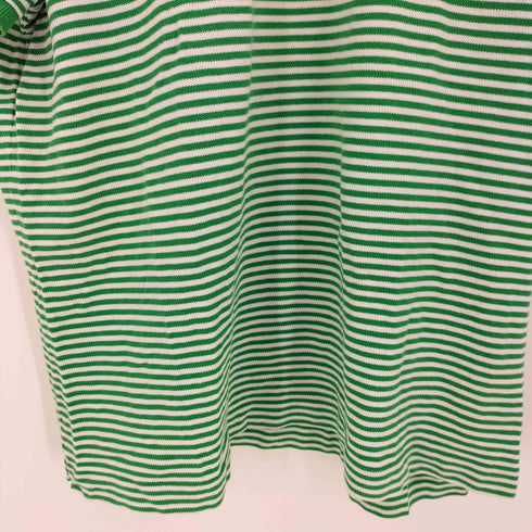 ラコステ LACOSTE REGULAR FIT ボーダー 半袖ポロシャツ メンズ 8