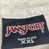 ジャンスポーツ JanSport 90s USA製 UNION プリント 半袖 カレッジ Tシャツ メンズ XXL