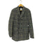 ザラ ZARA DOUBLE BREASTED CHECK THREE QUARTER LENGTH COAT メンズ import:M