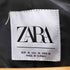 ザラ ZARA DOUBLE BREASTED CHECK THREE QUARTER LENGTH COAT メンズ import:M