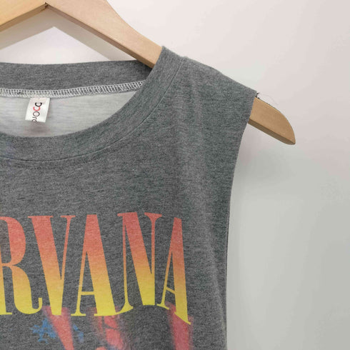 アーティストプリント タンクトップクルーネックTシャツ メンズ