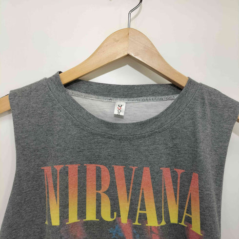アーティストプリント タンクトップクルーネックTシャツ メンズ