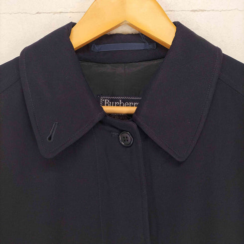 バーバリーズ BURBERRYS MADE IN ENGLAND ALL WOOL BURELLA ウールステンカラーコート レディース