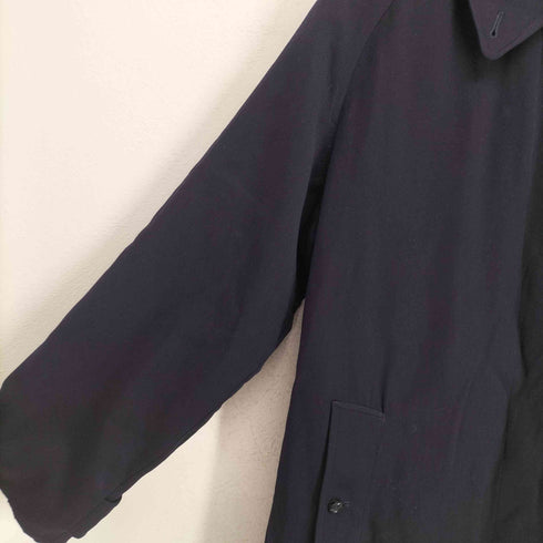 バーバリーズ BURBERRYS MADE IN ENGLAND ALL WOOL BURELLA ウールステンカラーコート レディース
