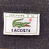 ラコステ LACOSTE 80-90S スペイン製 襟付 ワニワッペン ウール カーディガン メンズ EUR:52