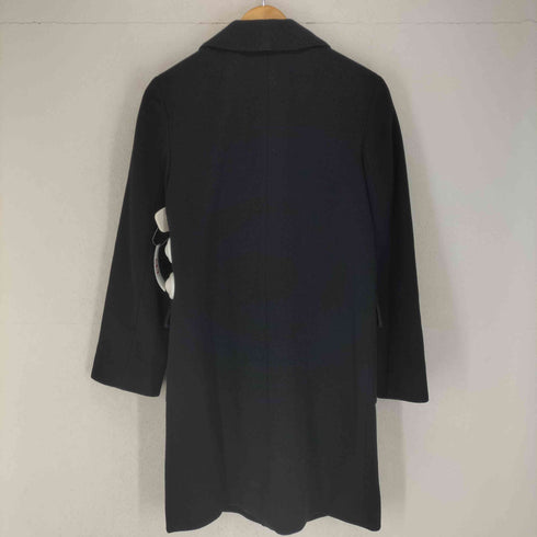 バーバリーブルーレーベル BURBERRY BLUE LABEL カシミヤ混ウールステンカラーコート CASHMERE&WOOL レディース 38