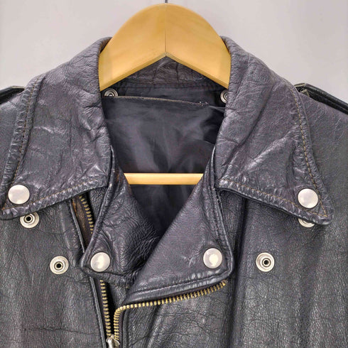ハーレーダビッドソン HARLEY-DAVIDSON 70s AMF talonジップ ダブルライダースジャケット メンズ