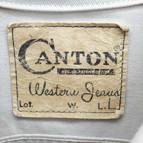 キャントン CANTON Western Jeans トラッカー ジャケット メンズ