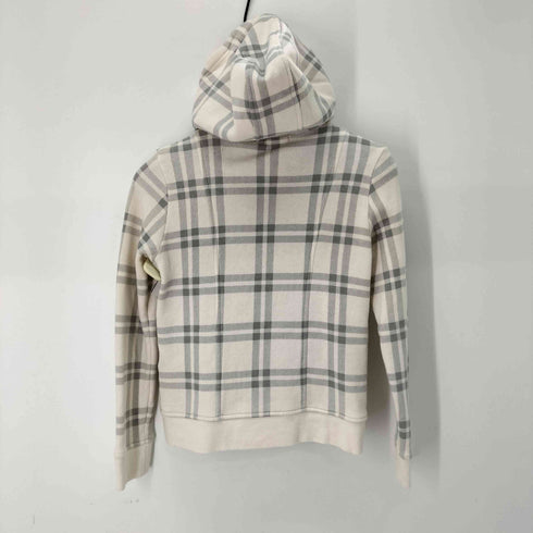 ラコステ LACOSTE ワンポイントロゴ チェック フーデッドジャケット レディース JPN:40