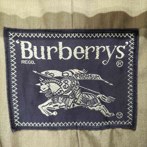バーバリーズ BURBERRYS 玉虫 ステンカラーコート メンズ M