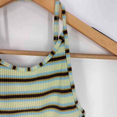 マウジー moussy STRIPED MINI DRESS ストライプ ミニドレス レディース FREE