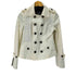 バーバリーブルーレーベル BURBERRY BLUE LABEL 裏地ノバチェック ハーフトレンチコート レディース JPN:38