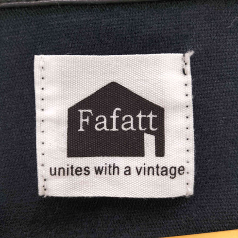 ファーファット FAFATT フェイクレザー カーディガン メンズ