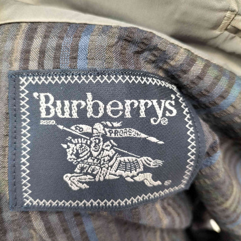 バーバリーズ BURBERRYS 80〜90S チェック柄テーラードジャケット メンズ
