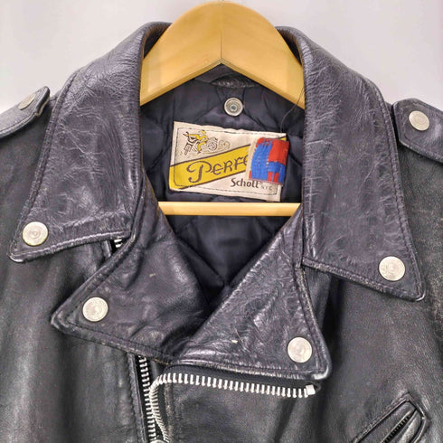 ショット Schott USA製 バイカータグ Lot.618 ダブルライダースジャケット メンズ US:38