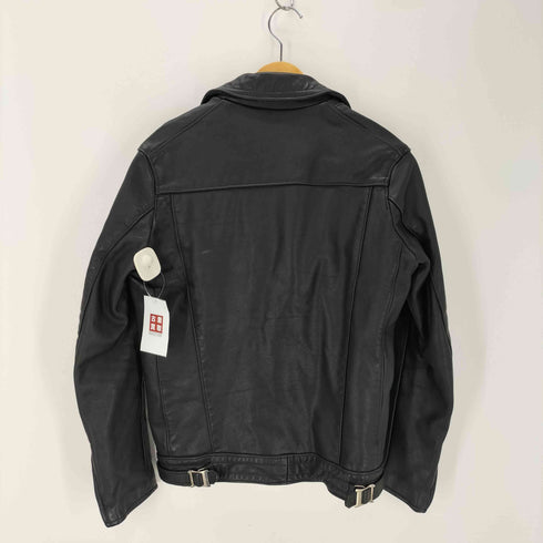 トリプルシックスレザーウェア 666 Leather Wear 英国製 本革 ダブル ライダースジャケット メンズ UK:36