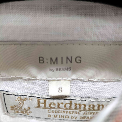 ビーミングバイビームス B:MING by BEAMS ハードマンズリネンシャツ レディース JPN:S