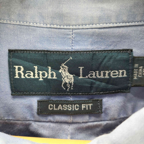 ラルフローレン RALPH LAUREN CLASSIC FIT ポニー刺繍 ボタンダウンシャツ メンズ 17