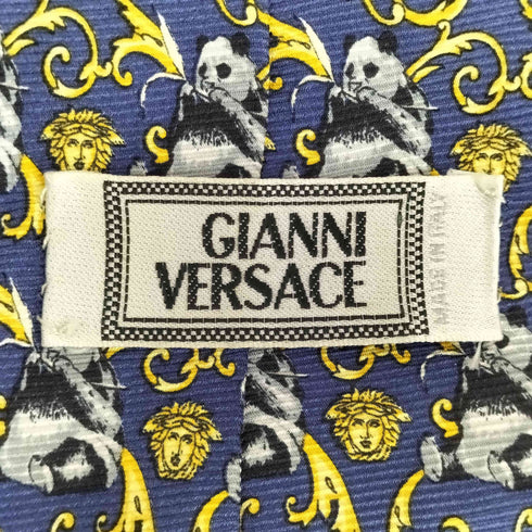 ジャンニヴェルサーチ GIANNI VERSACE 総柄ネクタイ メンズ