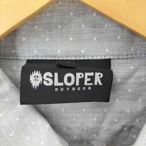 SLOPER OUTDOOR ドット スナップシャツ メンズ JPN:4