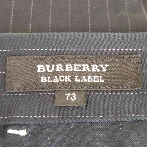 バーバリーブラックレーベル BURBERRY BLACK LABEL ストライプカーゴパンツ メンズ 73