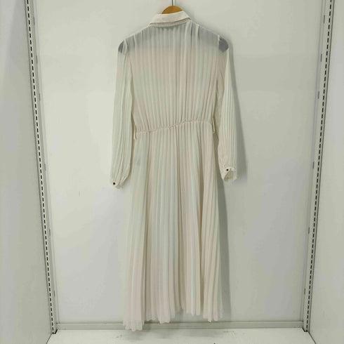 ザラ ZARA ロングプリーツ シャツワンピース レディース import:M