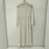 ザラ ZARA ロングプリーツ シャツワンピース レディース import:M