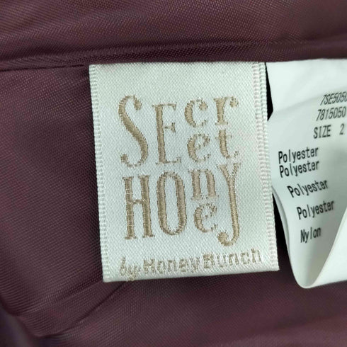 シークレットハニーバイハニーバンチ Secret Honey by Honey Bunch ショルダーストラップ チェックスカート レディース 2