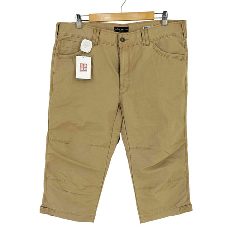 エディーバウアー Eddie Bauer COOL MAX リップストップ クロップドパンツ メンズ 38