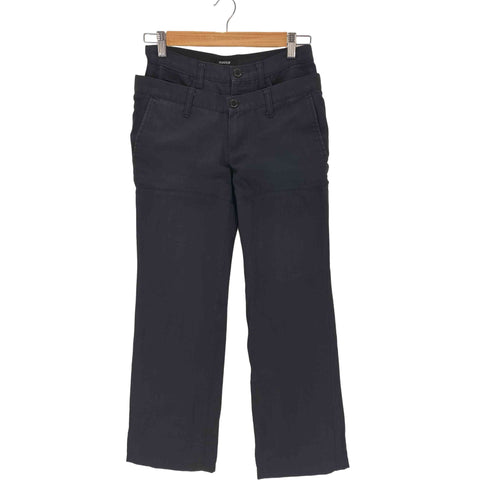ズッカ ZUCCa レイヤード ストレートパンツ レディース JPN:S