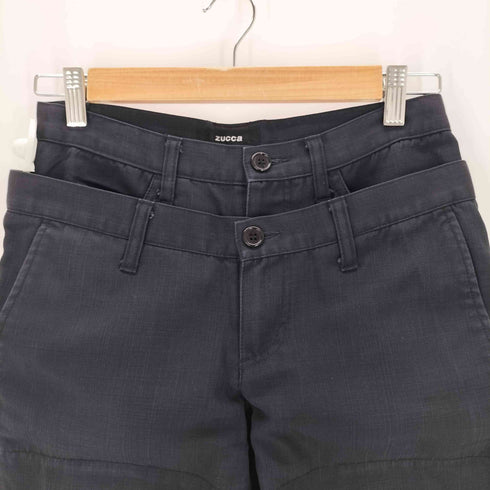 ズッカ ZUCCa レイヤード ストレートパンツ レディース JPN:S