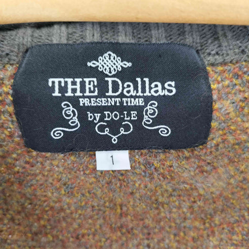 ザダラス THE DALLAS モヘア混 アクリルウールクロップドニット レディース JPN:1