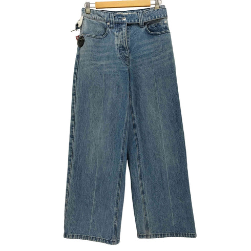 アレキサンダーワン Alexander Wang Raver Wide-Leg Belted Jeans レディース 25