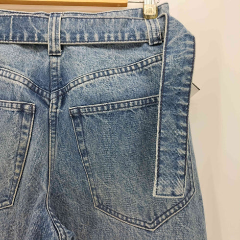アレキサンダーワン Alexander Wang Raver Wide-Leg Belted Jeans レディース 25