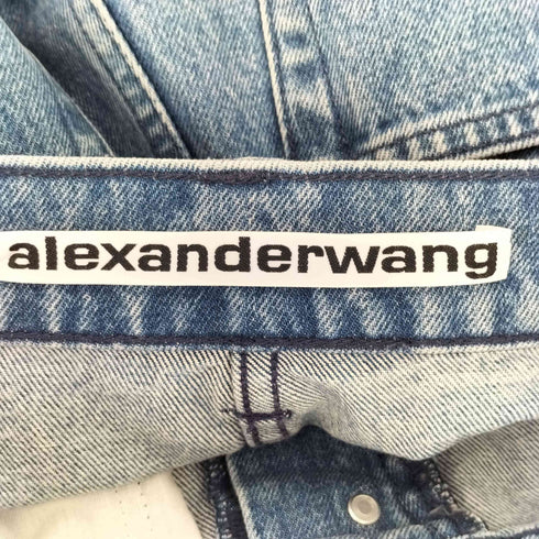 アレキサンダーワン Alexander Wang Raver Wide-Leg Belted Jeans レディース 25