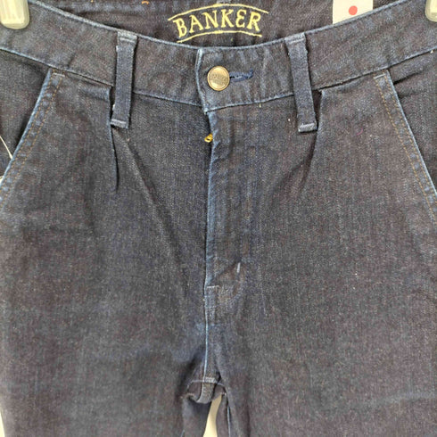 BANKER ジップフライ スリムデニム レディース JPN:1
