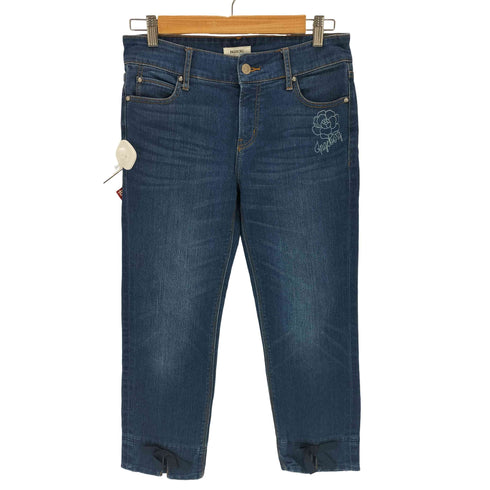 インゲボルグ INGEBORG 裾リボンデザイン ストレートデニムパンツ レディース 4