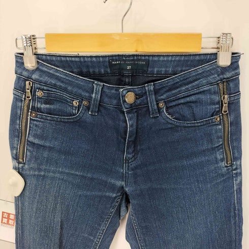 マークバイマークジェイコブス Marc by Marc Jacobs 裾ジップ スリムデニム Y2K レディース 27