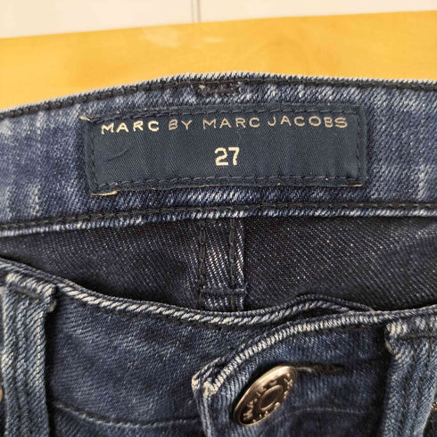 マークバイマークジェイコブス Marc by Marc Jacobs 裾ジップ スリムデニム Y2K レディース 27