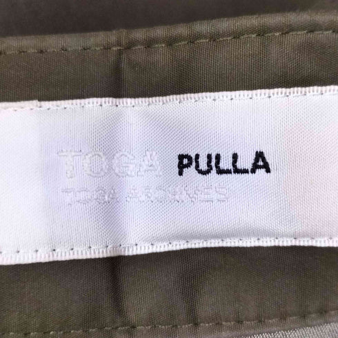 トーガプルラ TOGA PULLA 21AW Fake suede pants レディース 36