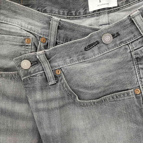 プルミエアロンディスモン 1er Arrondissement LEVIS リメイク ブラックデニム レディース JPN:38