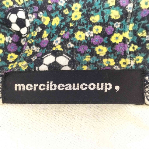 メルシーボークー mercibeaucoup フラワー サッカーボールデザイン ジップパーカー レディース 1