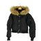 MIDNIGHT MOVE buckle jumper バックルジャンパー ファージャケット レディース