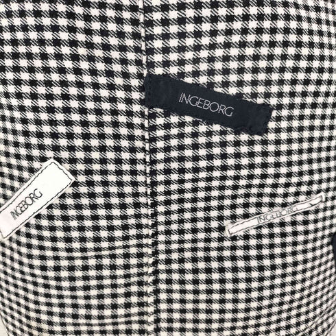 インゲボルグ INGEBORG グレンチェック トートバッグ レディース