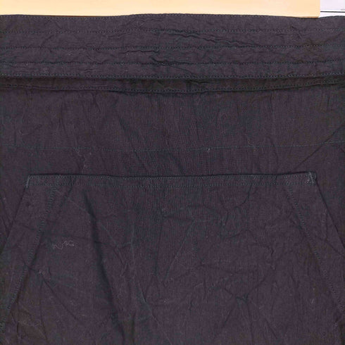 イッセイミヤケ ISSEY MIYAKE 05SS 黒タグ シワ加工 テンセルリネン ラップパンツ メンズ パンツ4 / 付属パーツ3